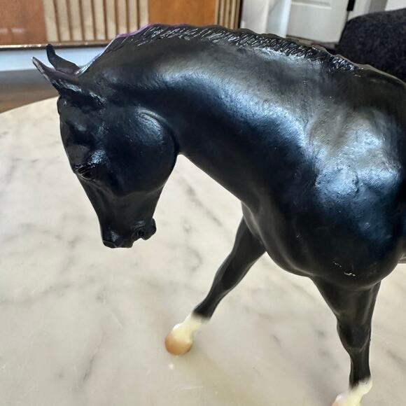 Breyer Horses Great & Small #496092 Black Cantering Welsh Pony Sears Special Run - Picture 2 of 7